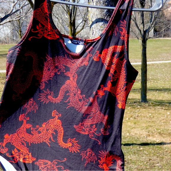 SHEIN Dragon Bodysuit - Picture 4 of 4